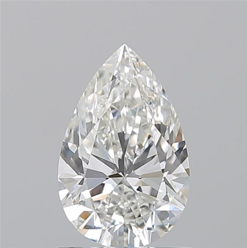 1.07 carat H-VVS1 Natūralus Pear Deimantas (1)