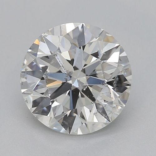 1.33 carat I-SI2 Excellent cut Natūralus Round Deimantas (1)