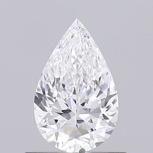 0.5 carat D-SI2 Natūralus Pear Deimantas (1)