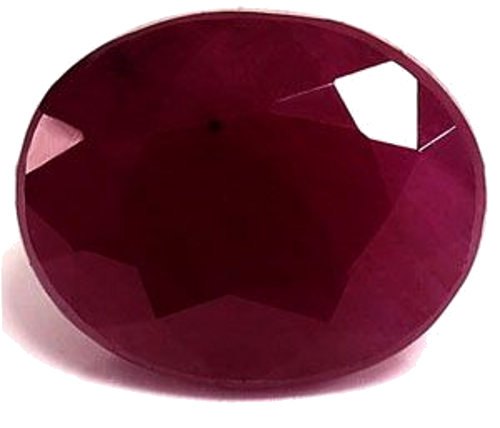 3.54 carat RED Oval Rubinas (1)