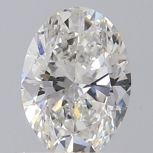 0.6 carat F-VS2 Natūralus Oval Deimantas (1)