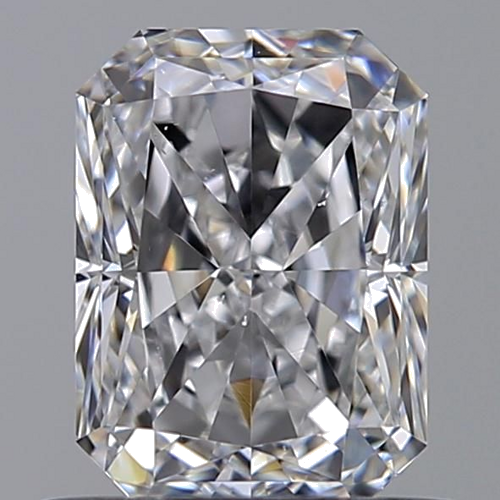 0.7 carat D-SI1 Natūralus Radiant Deimantas (1)