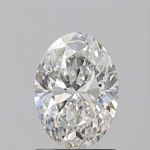 1.22 carat H-SI2 Natūralus Oval Deimantas (1)