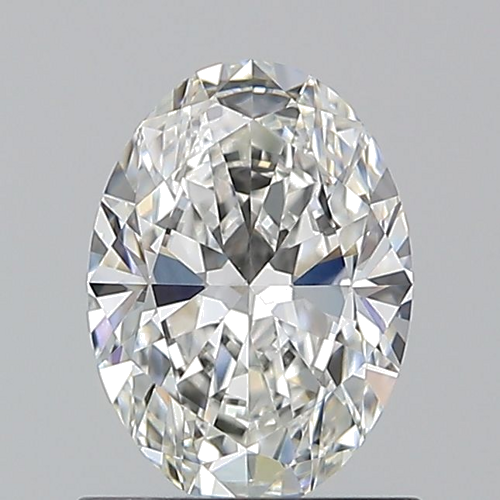 0.9 carat F-VS1 Natūralus Oval Deimantas (1)