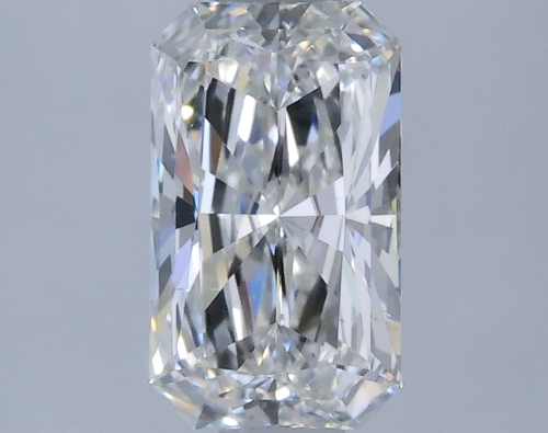 0.64 carat F-VS2 Natūralus Radiant Deimantas (1)