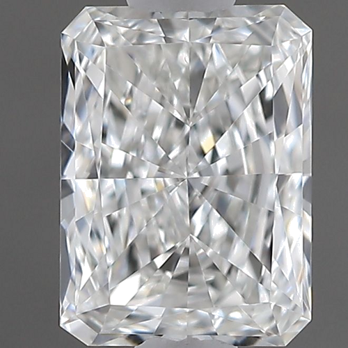 0.5 carat F-VS2 Natūralus Radiant Deimantas (1)