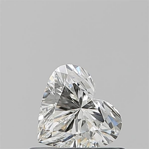 0.5 carat I-VS1 Natūralus Heart Deimantas (1)