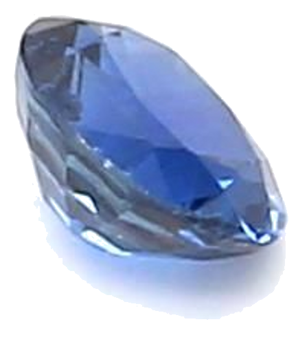 0.23 carat BLUE BRILLIANTSTEP cut Oval Safyras (1)