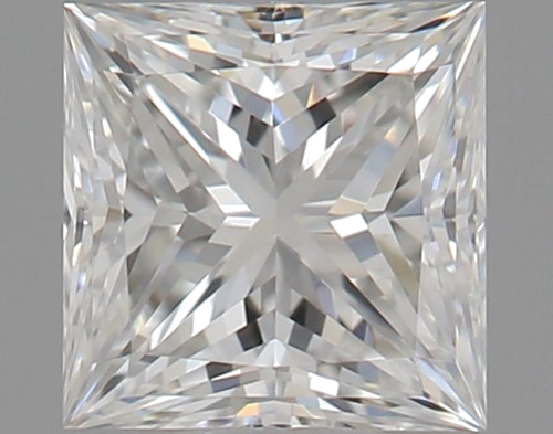 0.34 carat F-VVS2 Natūralus Princess Deimantas (1)