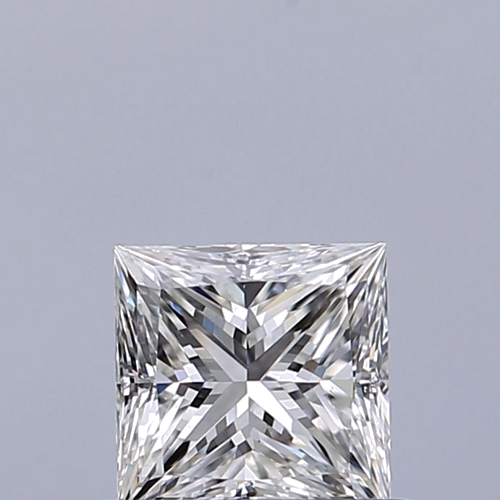 0.51 carat G-VS1 Natūralus Princess Deimantas (1)