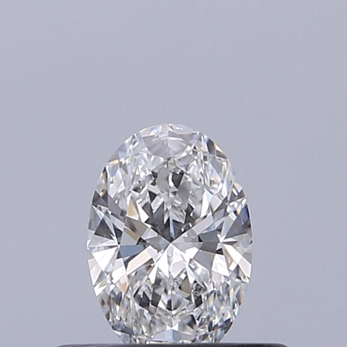 0.32 carat D-VVS2 Natūralus Oval Deimantas (1)