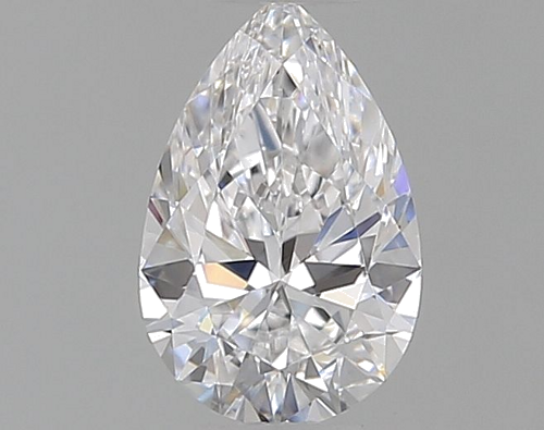 0.26 carat D-VVS1 Natūralus Pear Deimantas (1)