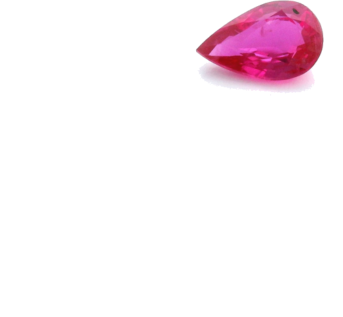 0.46 carat RED Pear Rubinas (1)