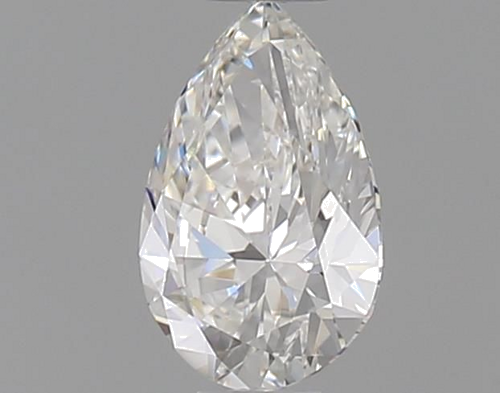 0.41 carat F-IF Natūralus Pear Deimantas (1)