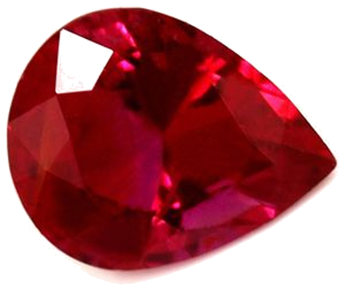 0.59 carat RED Pear Rubinas (1)
