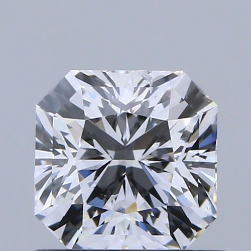 0.7 carat D-SI2 Natūralus Radiant Deimantas (1)
