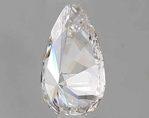 0.52 carat I-VVS2 Natūralus Pear Deimantas (1)
