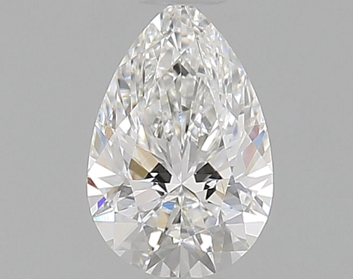 0.4 carat E-VVS2 Natūralus Pear Deimantas (1)