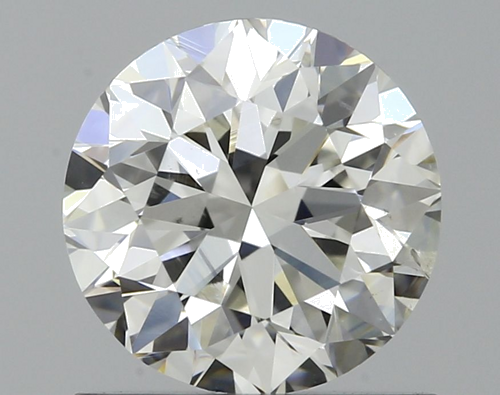 0.9 carat H-SI2 Very Good cut Natūralus Round Deimantas (1)