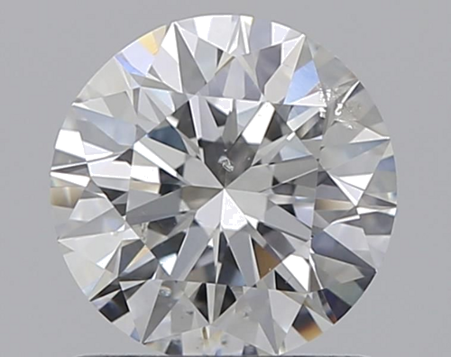 0.9 carat F-SI2 Excellent cut Natūralus Round Deimantas (1)