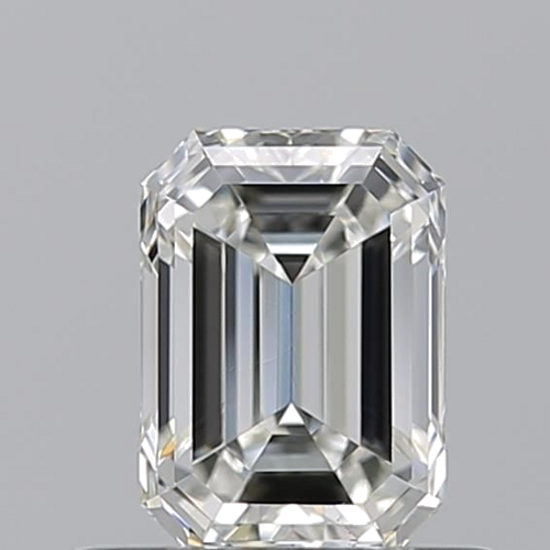 0.6 carat I-VS2 Natūralus Emerald Deimantas (1)