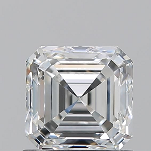 1.08 carat G-VVS1 Natūralus Asscher Deimantas (1)