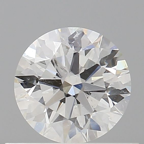 0.54 carat G-SI2 Excellent cut Natūralus Round Deimantas (1)