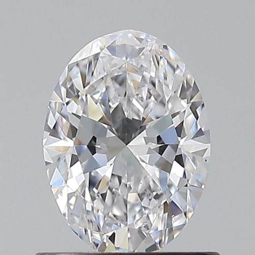 0.8 carat D-SI1 Natūralus Oval Deimantas (1)