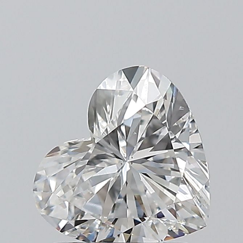 1.01 carat G-VS2 Natūralus Heart Deimantas (1)