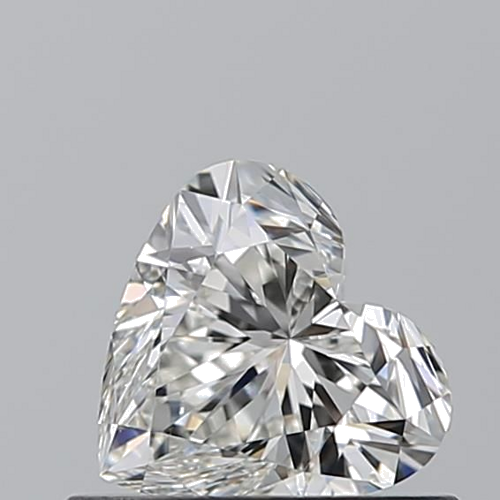 0.5 carat H-VVS1 Natūralus Heart Deimantas (1)