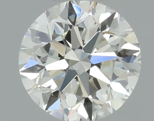 0.5 carat I-VVS2 Very Good cut Natūralus Round Deimantas (1)