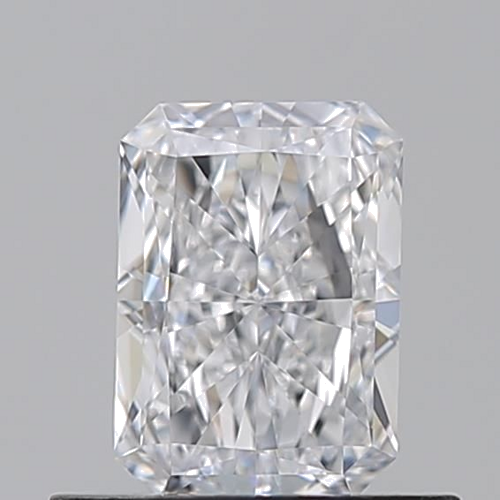 0.53 carat D-VVS1 Natūralus Radiant Deimantas (1)