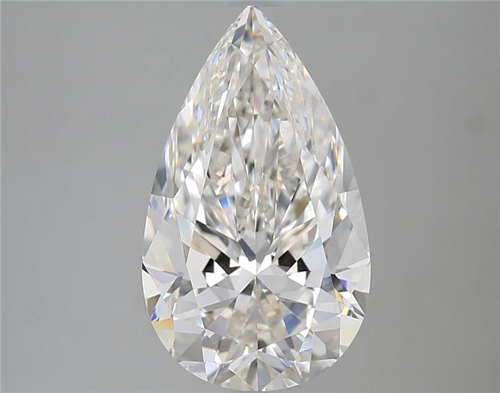 3.51 carat I-VVS1 Natūralus Pear Deimantas (1)