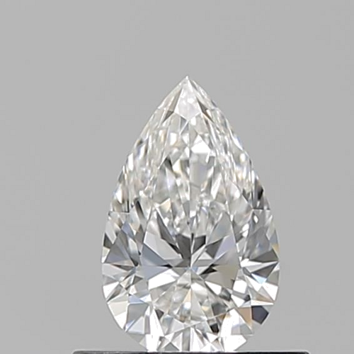 0.5 carat F-VS1 Natūralus Pear Deimantas (1)