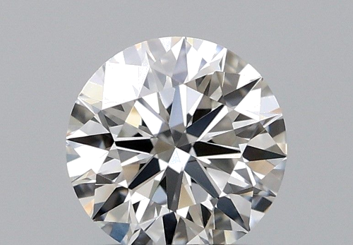 0.37 carat H-IF Excellent cut Natūralus Round Deimantas (1)