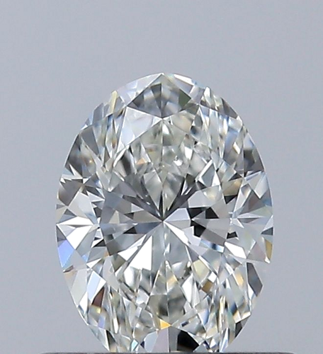 0.51 carat H-VS2 Natūralus Oval Deimantas (1)