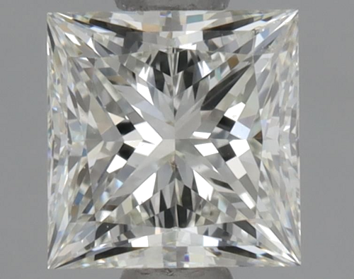 0.61 carat I-VVS1 Natūralus Princess Deimantas (1)