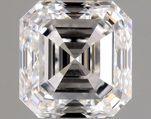 1.01 carat E-VVS1 Natūralus Asscher Deimantas (1)