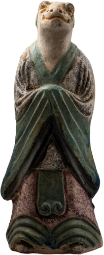 Ceramic Zodiac Figure from the Ming Dynasty, Ancient China (2)