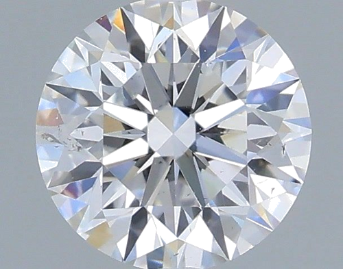 0.53 carat D-SI2 Excellent cut Natūralus Round Deimantas (1)