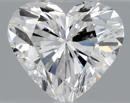 0.44 carat E-VVS2 Natūralus Heart Deimantas (1)