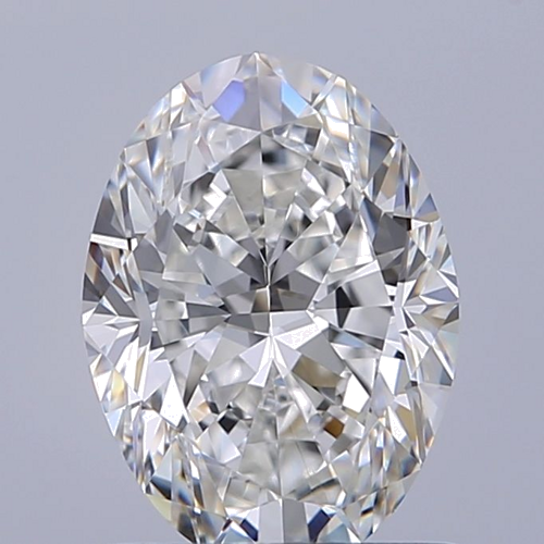 1.0 carat F-VVS1 Natūralus Oval Deimantas (1)