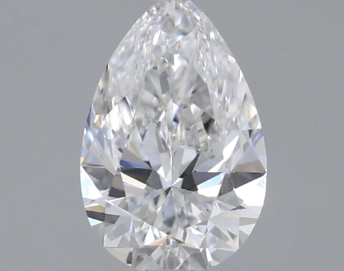 0.3 carat D-VS1 Natūralus Pear Deimantas (1)