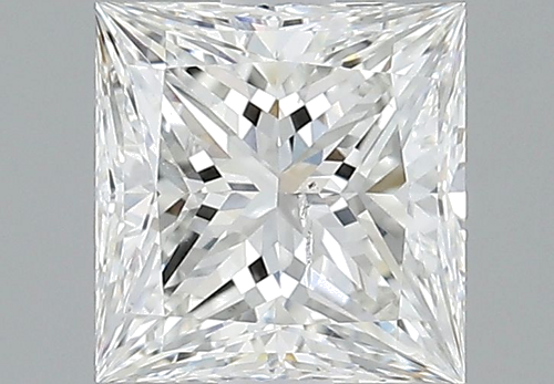 2.01 carat H-SI2 Natūralus Princess Deimantas (1)