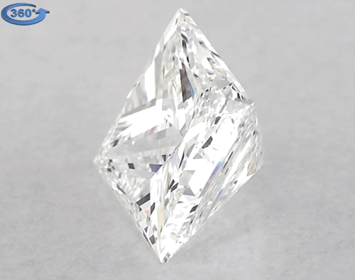1.51 carat H-VVS2 Natūralus Princess Deimantas (1)