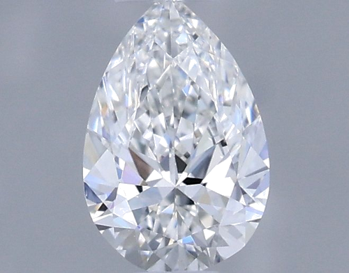 0.31 carat F-VS1 Natūralus Pear Deimantas (1)