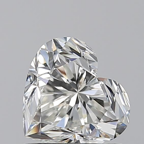 1.01 carat H-VVS1 Natūralus Heart Deimantas (1)
