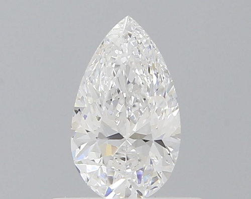 0.5 carat D-VS1 Natūralus Pear Deimantas (1)