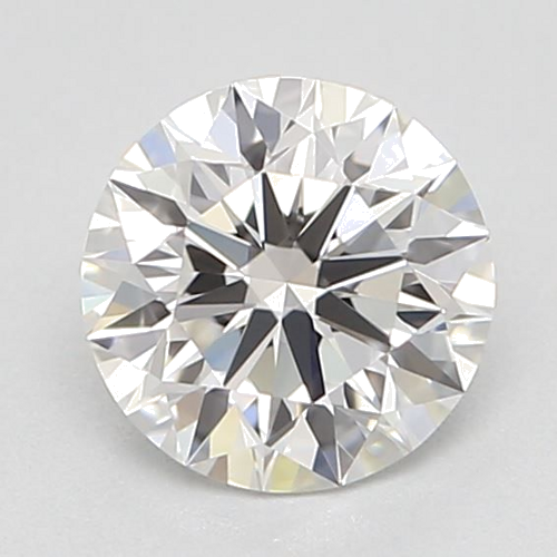 0.44 carat F-VVS2 Excellent cut Natūralus Round Deimantas (1)
