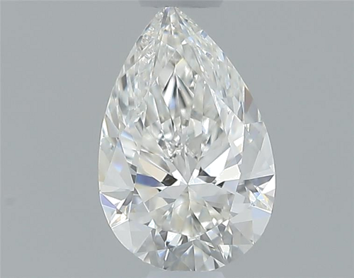 0.39 carat G-VS2 Natūralus Pear Deimantas (1)
